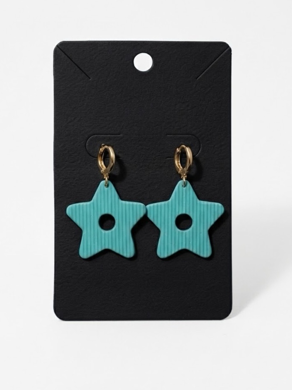 Turquoise Star Drop Earrings - Women Accessories